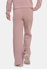Conjunto de Frio Pink Tricot Blusa e Calça de Tricô Feminino Rosê